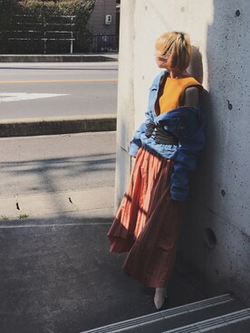 ꧁ばら꧂🖇さん（レディース・164cm）の春コーディネート