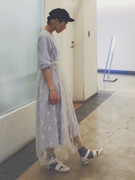 ꧁ばら꧂🖇さん（レディース・164cm）の春コーディネート