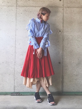 ꧁ばら꧂🖇さん（レディース・164cm）の春コーディネート