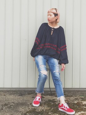 ꧁ばら꧂🖇さん（レディース・164cm）の夏コーディネート