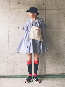 ꧁ばら꧂🖇さん（レディース・164cm）の夏コーディネート