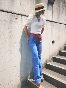 ꧁ばら꧂🖇さん（レディース・164cm）の夏コーディネート