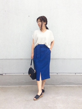 ルクールブラン藤井大丸店スタッフさんのコーディネート