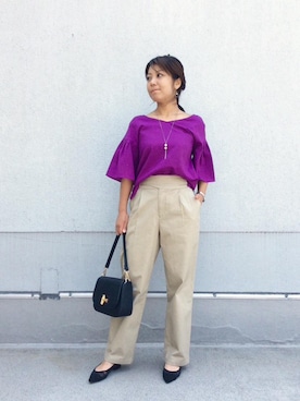 ルクールブラン藤井大丸店スタッフさんのコーディネート