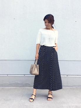 ルクールブラン藤井大丸店スタッフさんのコーディネート