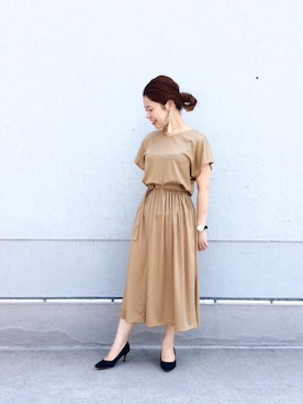 ルクールブラン藤井大丸店スタッフさんのコーディネート