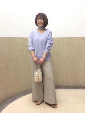 ルクールブラン藤井大丸店スタッフさんのコーディネート