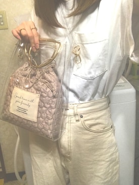 「moi tytto（モイテュット）のアイテム（アクセサリー）」を使った、suzu‪‪‪‪☺︎さん（レディース・154cm）の秋コーディネート
