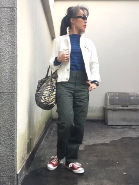 「rag & bone（ラグアンドボーン）のアイテム（ジャケット/アウター）」を使った、Jules Takagishiさん（レディース・164cm）の秋コーディネート