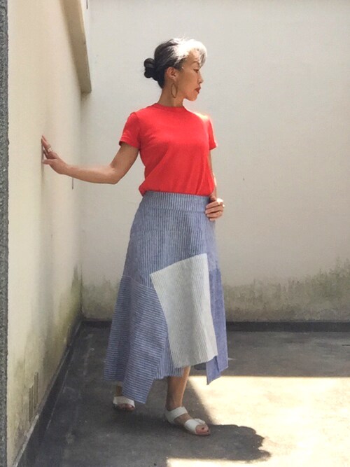 Jules Takagishi ユニクロのスカートを使ったコーディネート Wear