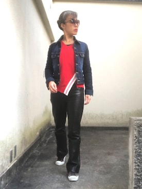「アイテム（腕時計）」を使った、Jules Takagishiさん（レディース・164cm・50代）の冬コーディネート