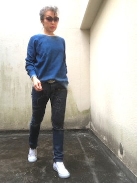 「paper（ペーパー）のアイテム」を使った、Jules Takagishiさん（レディース・164cm）の春コーディネート