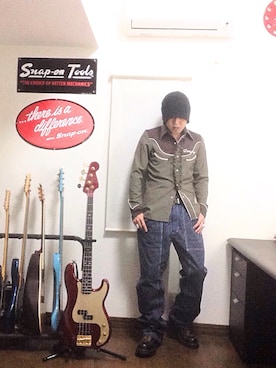 「O.C Style（オーシー スタイル）のアイテム」を使った、Mune☆Sanさん（メンズ・174cm）の春コーディネート