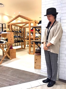 「3coins（3coins）のアイテム（アクセサリー）」を使った、14+ イオンSENRITO専門館店 スタッフさん（レディース・156cm）の夏コーディネート