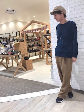 「RAGEBLUE（レイジブルー）のアイテム（アクセサリー）」を使った、14+ イオンSENRITO専門館店 スタッフさん（メンズ・169cm）の秋コーディネート