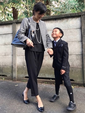 「アイテム（ビジネスバッグ）」を使った、ROOTOTE  STAFFさん（レディース・160cm）の春コーディネート