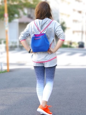 「ROOTOTE（ルートート）のアイテム」を使った、ROOTOTE  STAFFさん（レディース・160cm）の春コーディネート