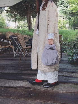 「キルティングコート」｜ROOTOTE  STAFFさん（レディース・160cm）の秋コーディネート