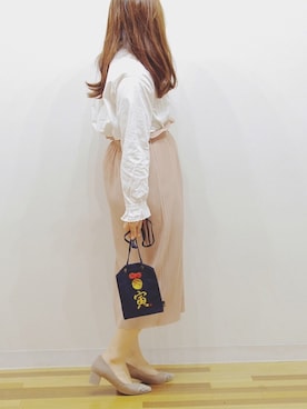 「ROOTOTE（ルートート）のアイテム」を使った、ROOTOTE  STAFFさん（レディース・160cm）の冬コーディネート