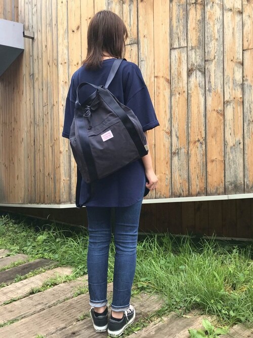 Rootote Gallery 代官山ルーストリート店rootote Staffさんのバックパック リュックを使ったコーディネート Zozotown