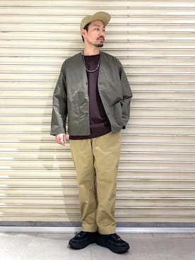 ono_gwさん（メンズ・166cm）の春コーディネート