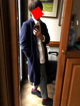 「KLEMAN（クレマン）のKLEMAN: 【PADRE】チロリアンシューズ■（ブーツ、ブラック系）」を使った、ぽとふ煮る男さん（メンズ・163cm）の秋コーディネート