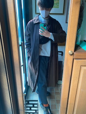 ぽとふ煮る男さん(メンズ・163cm)の冬コーディネート