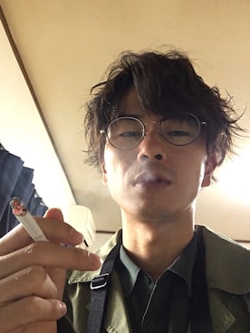 「ショップコート」｜「アイテム（ステンカラーコート）」を使った、jinbellさん（メンズ・164cm）の秋コーディネート