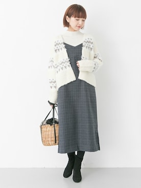 hanamiさん(レディース・157cm)の冬コーディネート