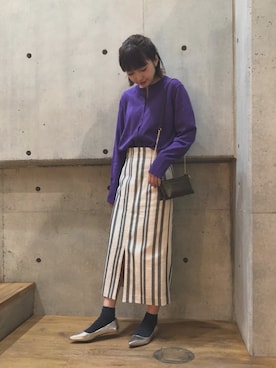 hanamiさん（レディース・157cm）の冬コーディネート