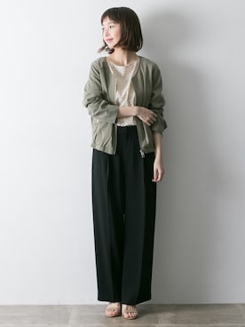 hanamiさん（レディース・157cm）の春コーディネート