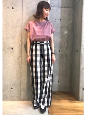 hanamiさん（レディース・157cm）の春コーディネート