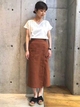 hanamiさん（レディース・157cm）の春コーディネート