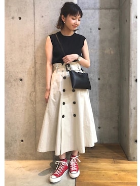 hanamiさん（レディース・157cm）の夏コーディネート