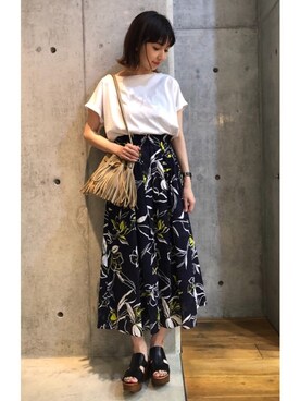 hanamiさん（レディース・157cm）の夏コーディネート