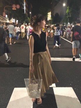 hanamiさん（レディース・157cm）の夏コーディネート