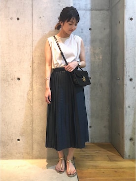 hanamiさん（レディース・157cm）の夏コーディネート