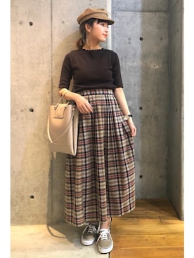 hanamiさん（レディース・157cm）の夏コーディネート