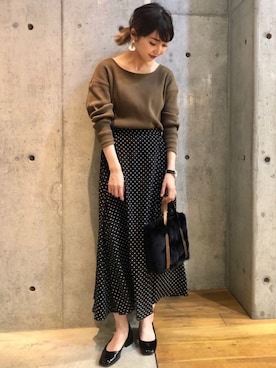 hanamiさん（レディース・157cm）の秋コーディネート