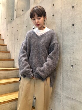 「WORK NOT WORK URBAN RESEARCH（ワークノットワークアーバンリサーチ）のアイテム」を使った、hanamiさん（レディース・157cm）の秋コーディネート