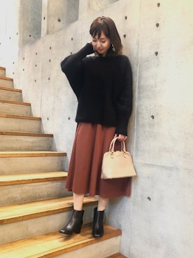 hanamiさん（レディース・157cm）の秋コーディネート