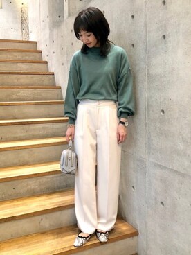 hanamiさん（レディース・157cm）の冬コーディネート