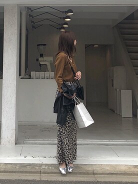 「URBAN RESEARCH（アーバンリサーチ）のアイテム（ライダースジャケット）」を使った、hanamiさん（レディース・157cm）の春コーディネート