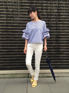 北澤 希世子さん（レディース・165cm）の夏コーディネート