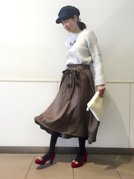 北澤 希世子さん（レディース・165cm）の冬コーディネート