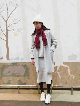 北澤 希世子さん（レディース・165cm）の冬コーディネート