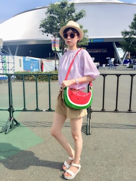 北澤 希世子さん（レディース・165cm）の夏コーディネート