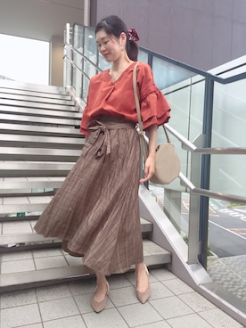 北澤 希世子さん(レディース・165cm)の秋コーディネート