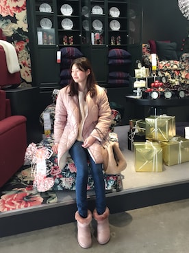 「JILL STUART（ジルスチュアート）のアイテム（ショルダーバッグ）」を使った、北澤 希世子さん（レディース・165cm・20代）の冬コーディネート