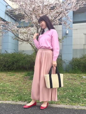 北澤 希世子さん(レディース・165cm)の春コーディネート